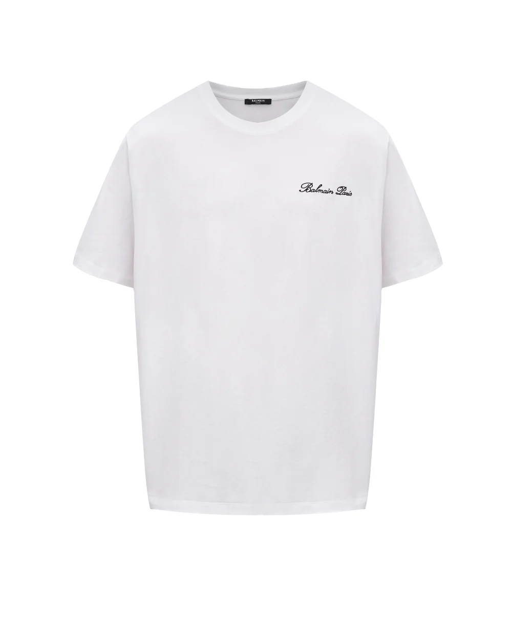 Футболка Balmain DH1EG010BC68, білий колір • Купити в інтернет-магазині Kameron