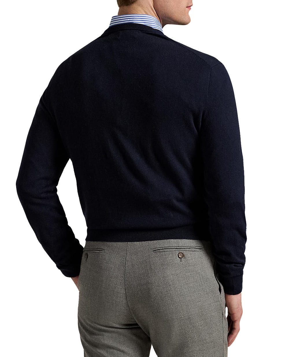Пуловер Polo Ralph Lauren 710973589004, темно-синій колір • Купити в інтернет-магазині Kameron