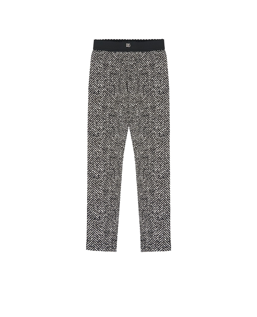 Детские леггинсы Dolce&Gabbana Kids L5JP5B-FSGDZ-B, серый цвет • Купить в интернет-магазине Kameron