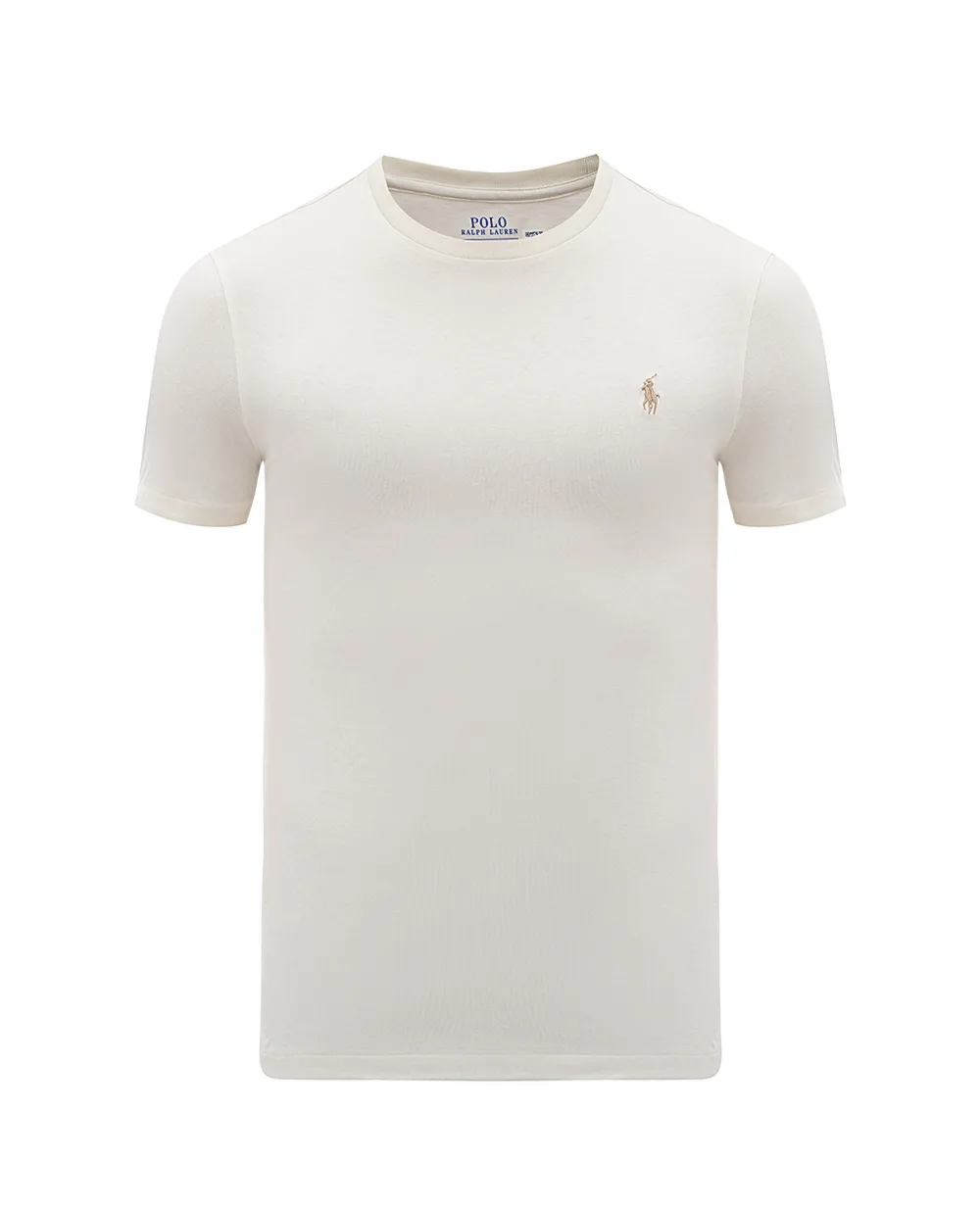 Футболка Polo Ralph Lauren 710671438350, кремовый цвет • Купить в интернет-магазине Kameron