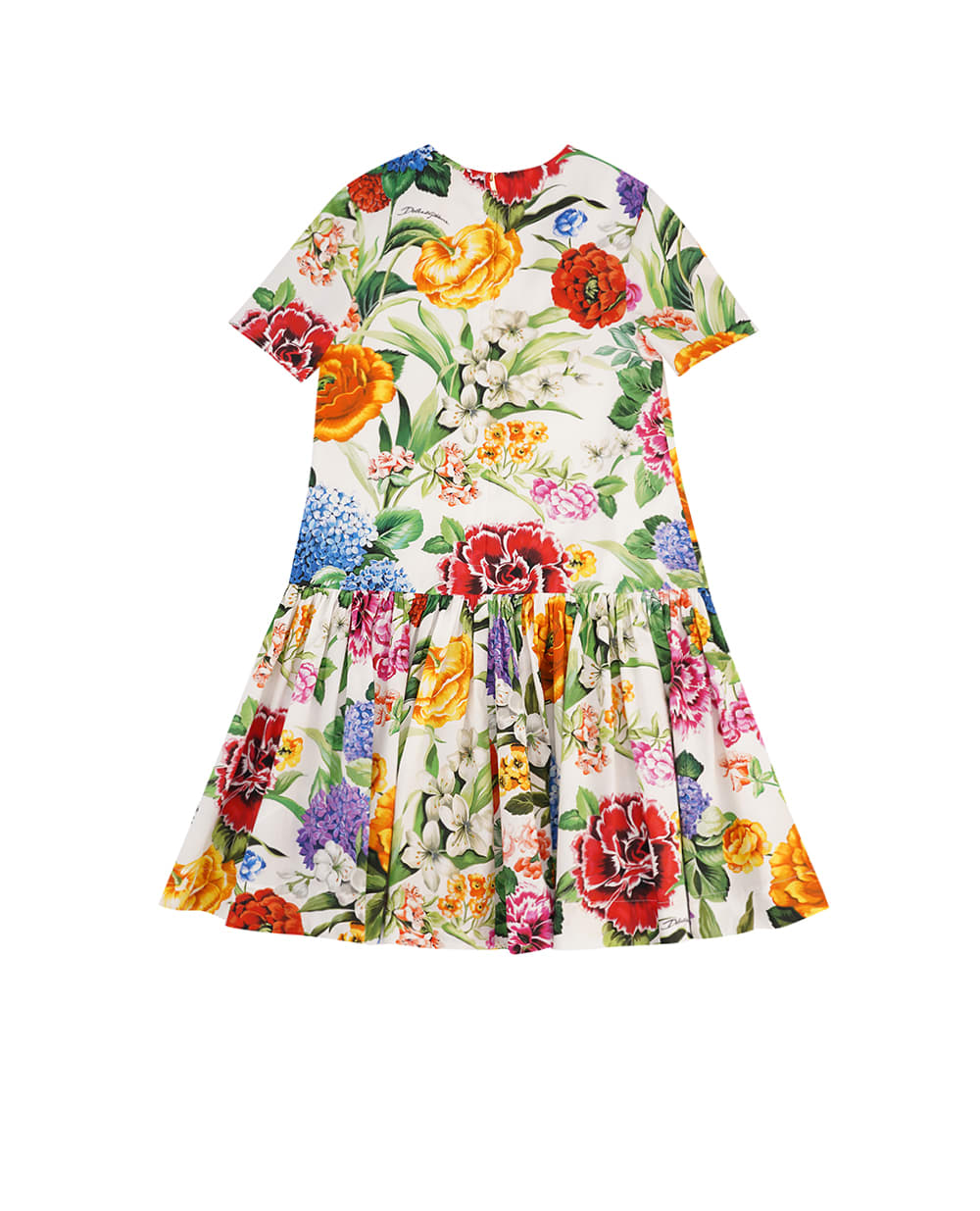 Детское платье Dolce&Gabbana Kids L53DX6-HS5S5-B, разноцветный цвет • Купить в интернет-магазине Kameron