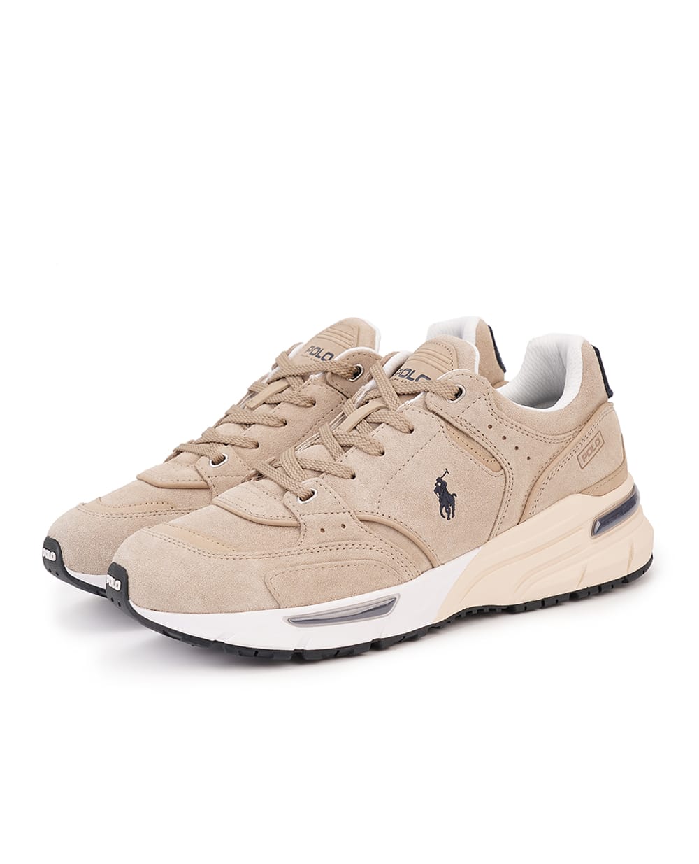 Кроссовки Trackster 250 Polo Ralph Lauren 809955688001, бежевый цвет • Купить в интернет-магазине Kameron