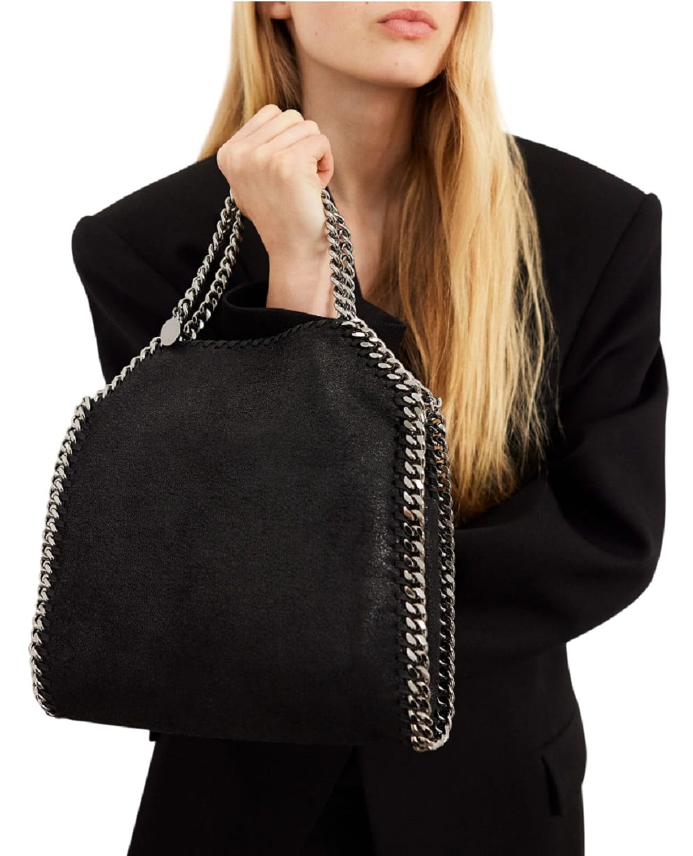 Сумка-тоут Falabella Stella McCartney 371223W9132, черный цвет • Купить в интернет-магазине Kameron