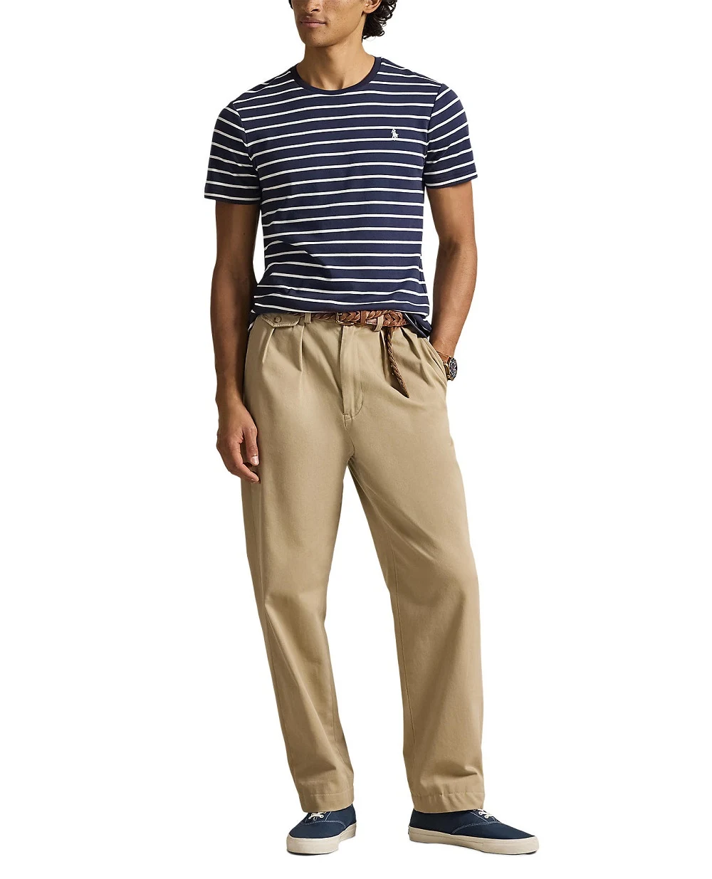 Футболка Polo Ralph Lauren 710P07313001, синий цвет • Купить в интернет-магазине Kameron