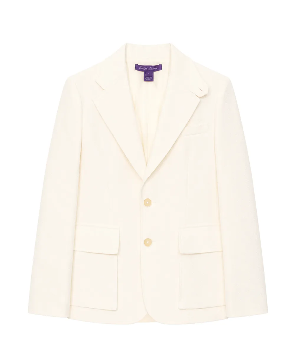 Твидовый жакет Preston II Ralph Lauren Collection 290P10049001, кремовый цвет • Купить в интернет-магазине Kameron