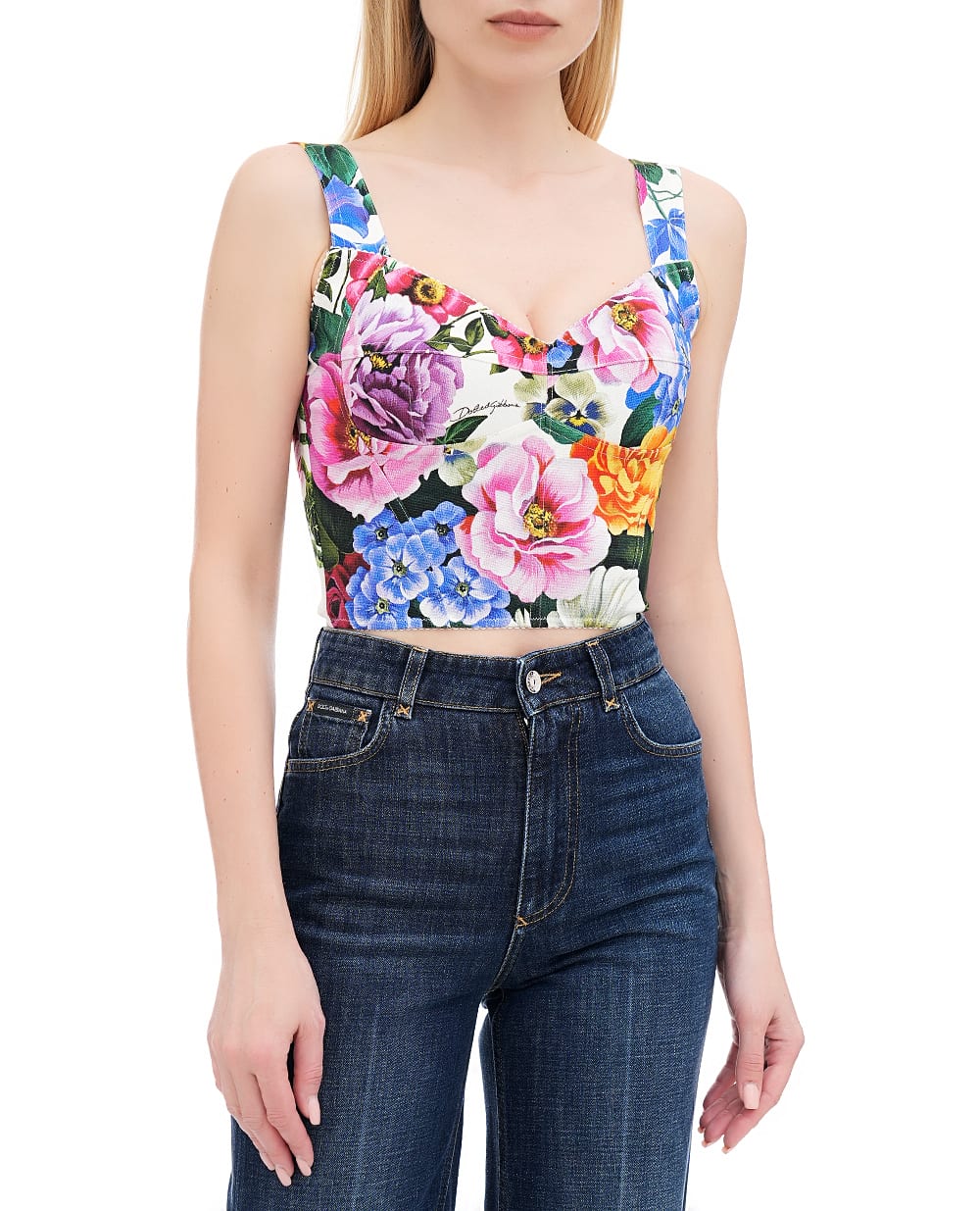 Бюстье Dolce&Gabbana F7W98T-FSRQK, разноцветный цвет • Купить в интернет-магазине Kameron