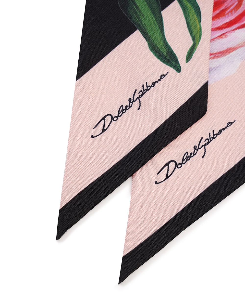 Лента твили Dolce&Gabbana FS215A-GDCUN, черный цвет • Купить в интернет-магазине Kameron