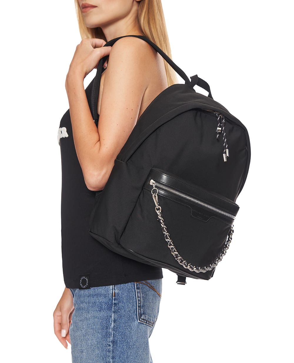 Рюкзак Stella McCartney Falabella Stella McCartney 7B0215WP0763, черный цвет • Купить в интернет-магазине Kameron