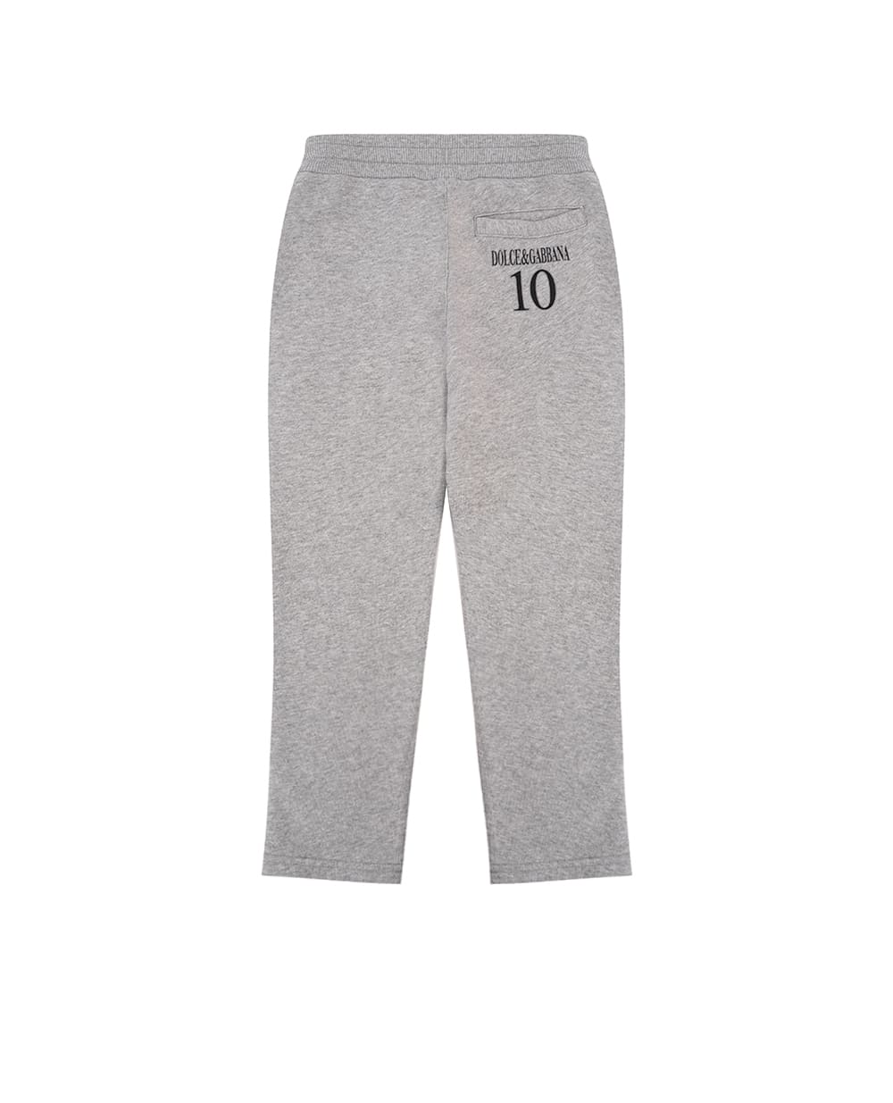 Детские спортивные брюки (костюм) Dolce&Gabbana Kids L4JPKI-G7O4W-B, серый цвет • Купить в интернет-магазине Kameron