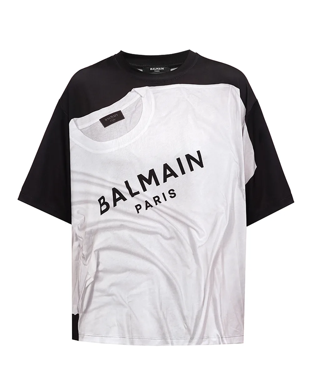 Футболка Balmain EF1EG110GE37, сірий колір • Купити в інтернет-магазині Kameron