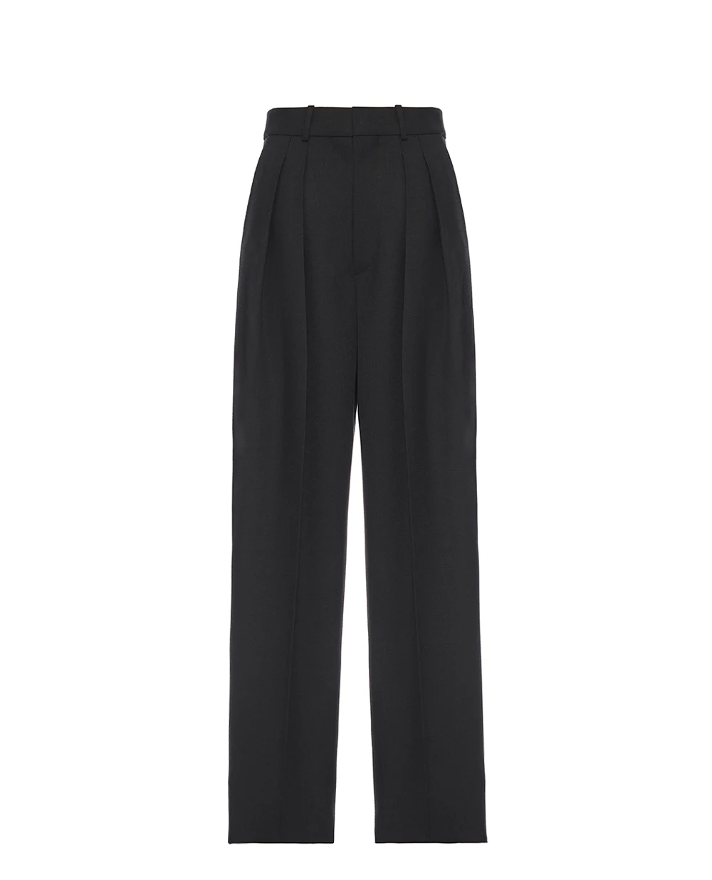 Шерстяные брюки Saint Laurent 834634-Y5K32, черный цвет • Купить в интернет-магазине Kameron