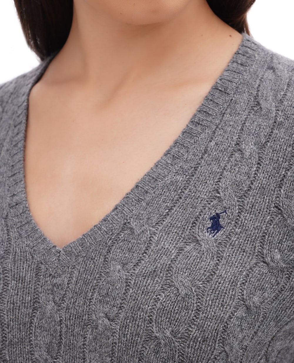 Пуловер Polo Ralph Lauren 211910422013, серый цвет • Купить в интернет-магазине Kameron