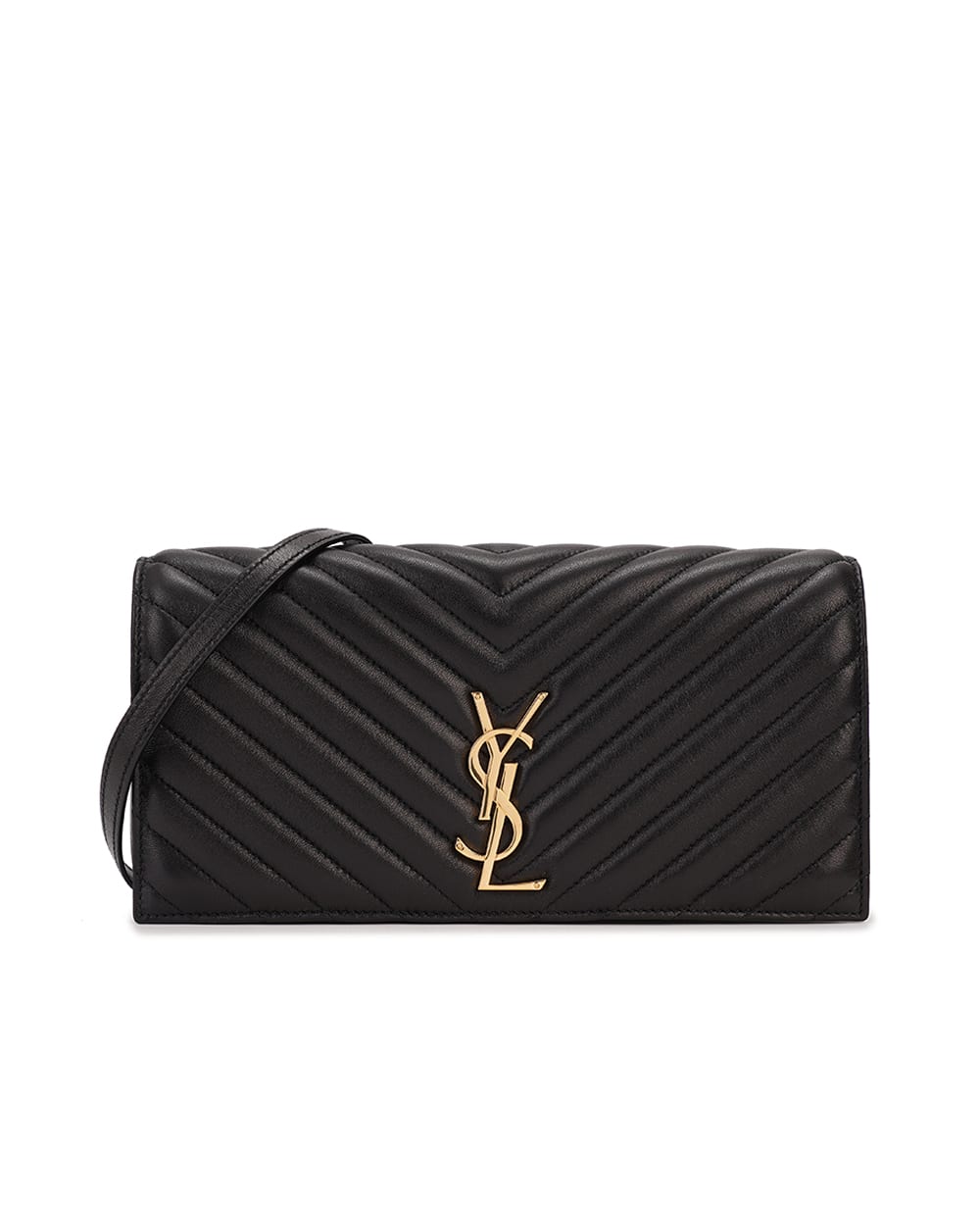 Кожаная сумка Kate 99 Saint Laurent 660618-1ELX1, черный цвет • Купить в интернет-магазине Kameron