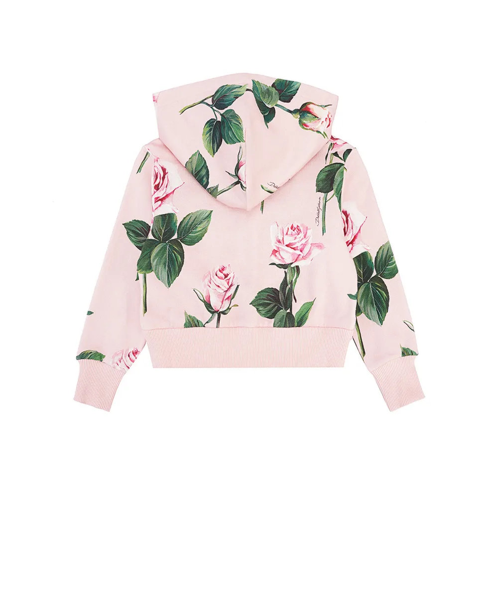 Детская толстовка (костюм) Dolce&Gabbana Kids L5JWBN-HS7P0-S, розовый цвет • Купить в интернет-магазине Kameron