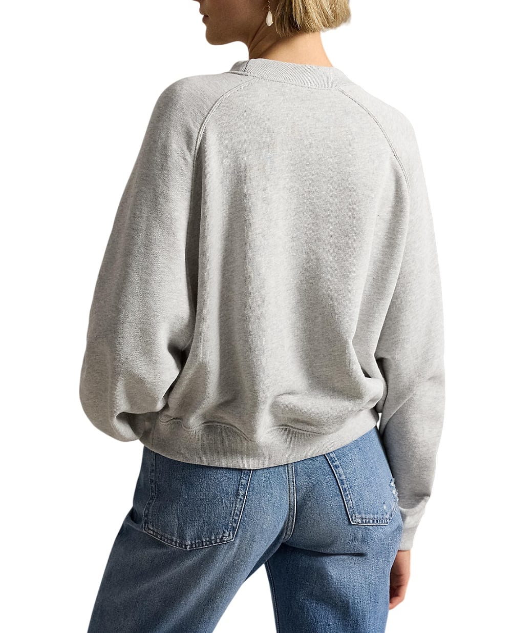 Свитшот Polo Bear из легкого флиса Polo Ralph Lauren 211A96185001, серый цвет • Купить в интернет-магазине Kameron