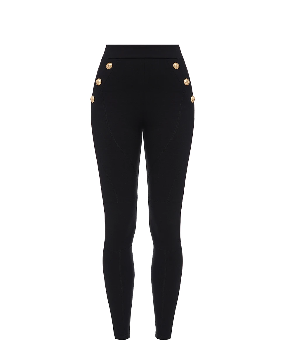 Леггинсы Balmain DF1OC036JH30, черный цвет • Купить в интернет-магазине Kameron