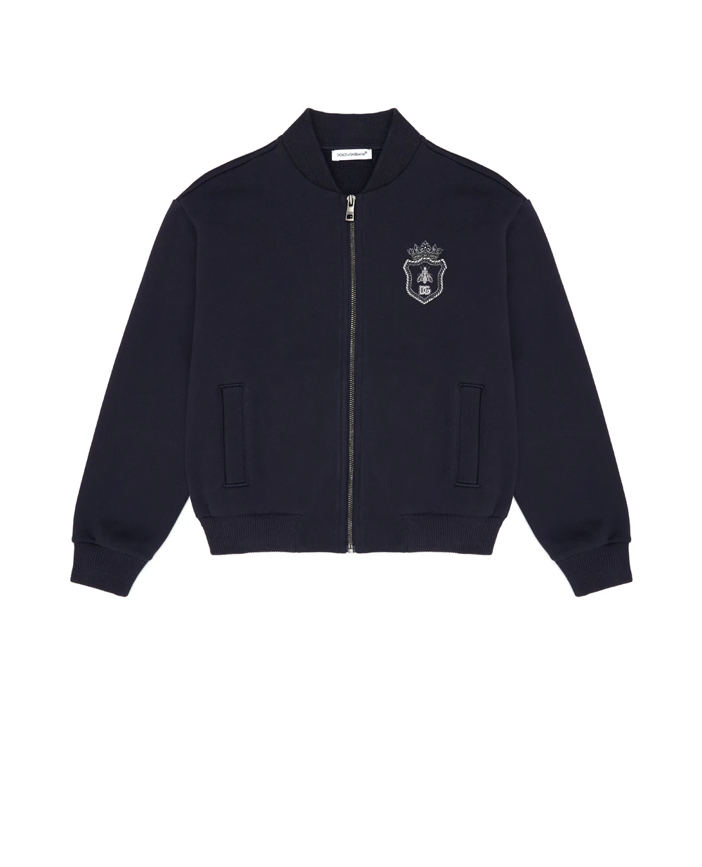 Детская толстовка (костюм) Dolce&Gabbana Kids L4JWMS-G7PMH-S, синий цвет • Купить в интернет-магазине Kameron