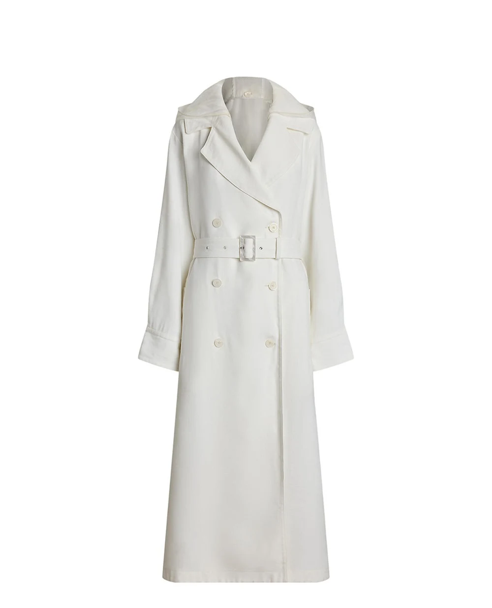 Льняной тренч Ralph Lauren Collection 290977722001, бежевый цвет • Купить в интернет-магазине Kameron