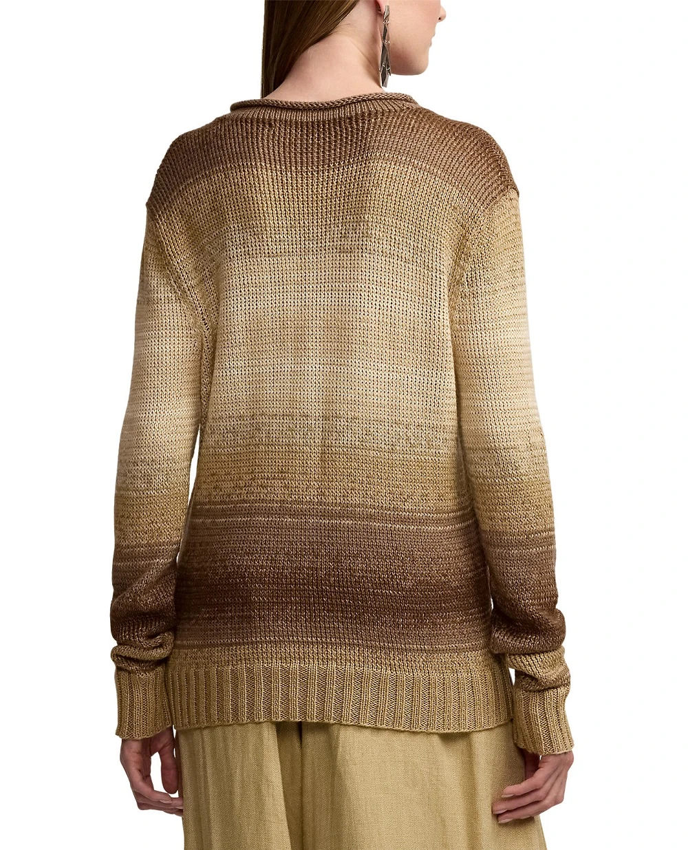 Свитер Ralph Lauren Collection 290963098001, бежевый цвет • Купить в интернет-магазине Kameron