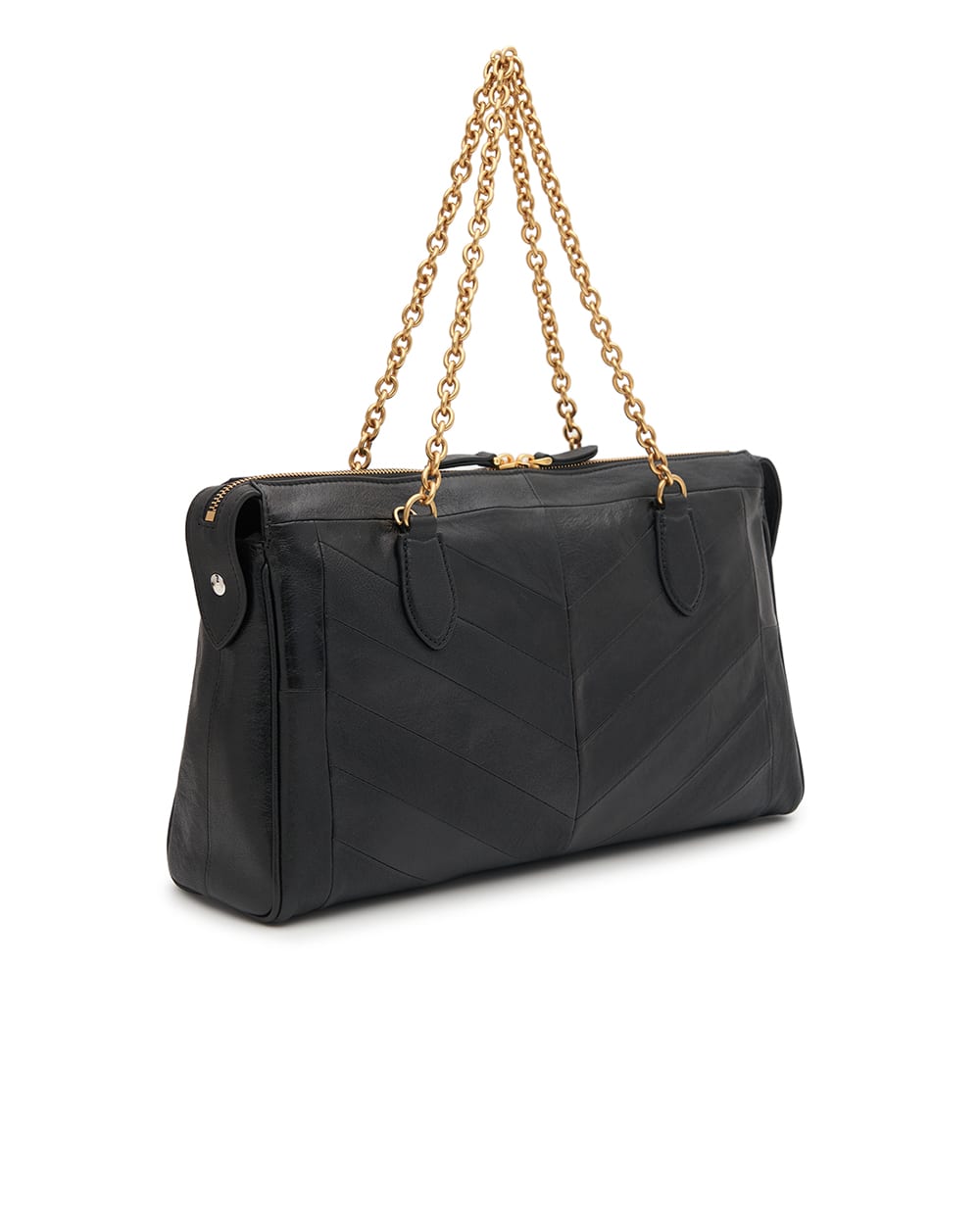 Cумка Panthea через плечо з кожи наппа Valentino 9W2B0S70UYF, черный цвет • Купить в интернет-магазине Kameron