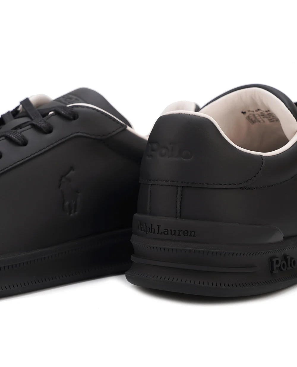 Кеды Heritage Court II Polo Ralph Lauren 809944786002, черный цвет • Купить в интернет-магазине Kameron