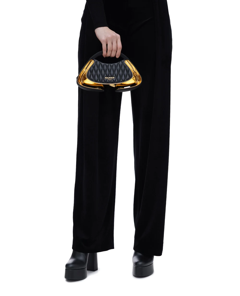 Сумка Jolie Madame small Balmain DN0DA902KTUG, черный цвет • Купить в интернет-магазине Kameron