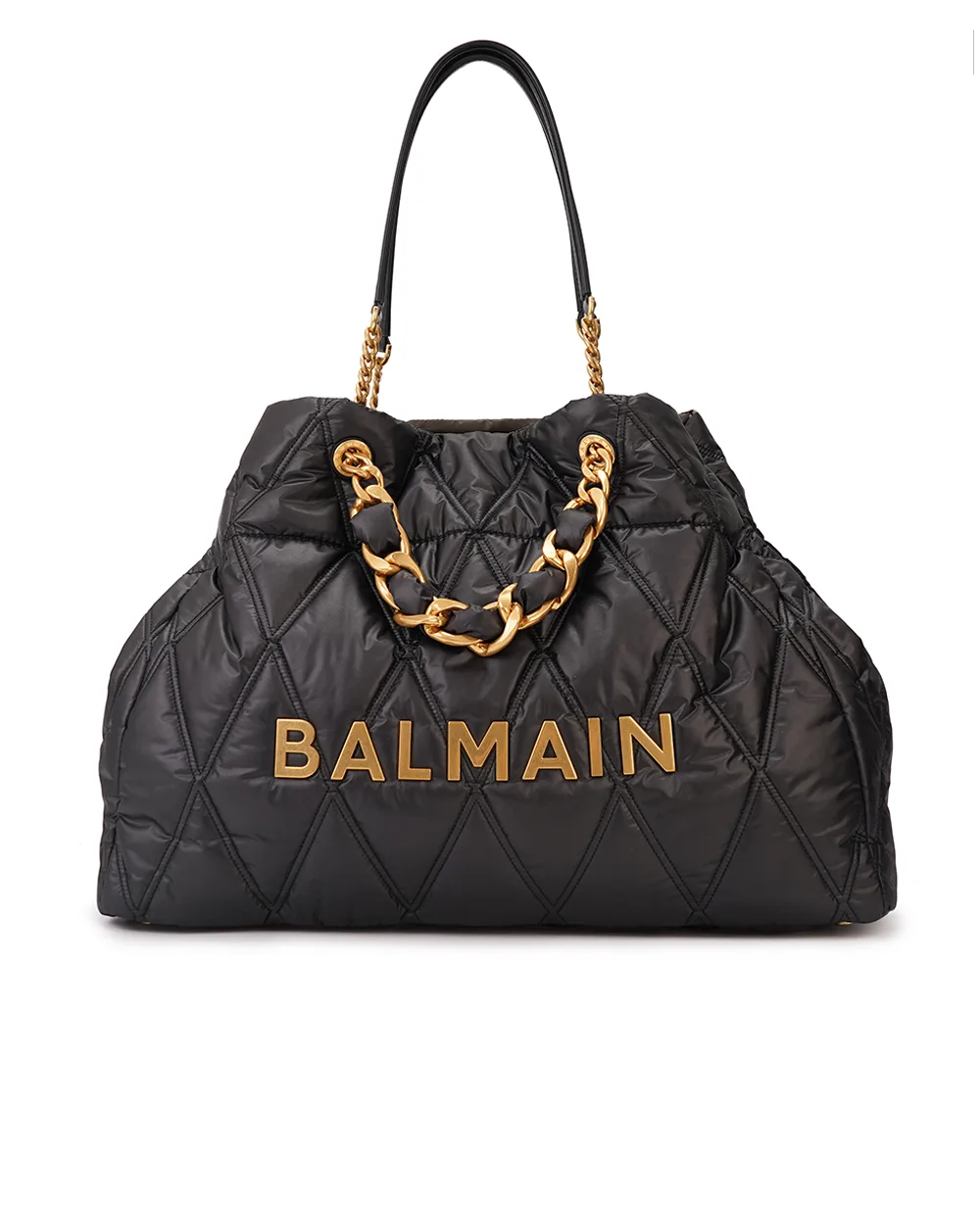 Сумка 1945 Soft XXL Balmain EN1FF813TNDT, черный цвет • Купить в интернет-магазине Kameron