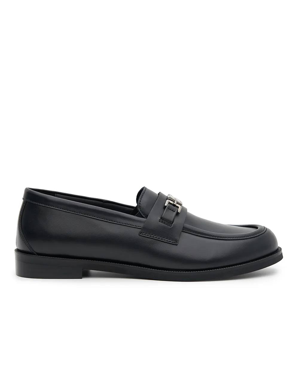 Дитячі лофери з телячої шкіри Dolce&Gabbana Kids DA5319-A6M18-M, чорний колір • Купити в інтернет-магазині Kameron