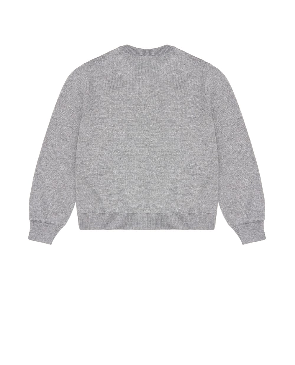 Дитячий кардиган з вовни та віскози Dolce&Gabbana Kids L5KWMJ-JGME6-S, сірий колір • Купити в інтернет-магазині Kameron