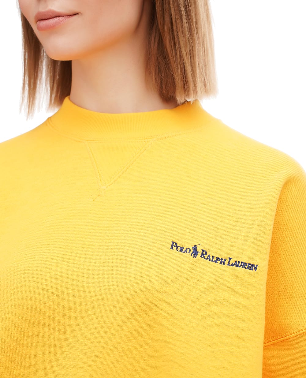 Свитшот Polo Ralph Lauren 211941208002, желтый цвет • Купить в интернет-магазине Kameron