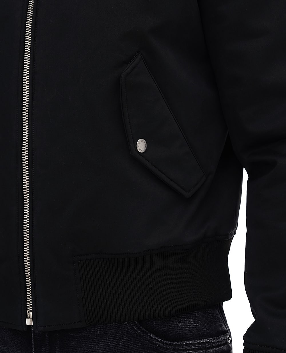 Бомбер Balmain EH1TF970CF87, черный цвет • Купить в интернет-магазине Kameron