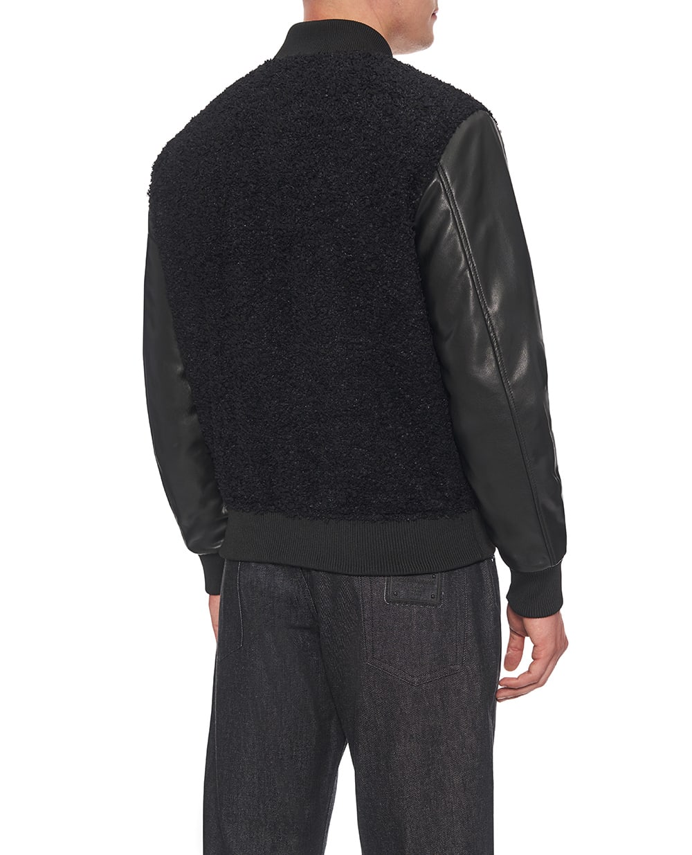 Бомбер Balmain FH1TFA7063MH, черный цвет • Купить в интернет-магазине Kameron