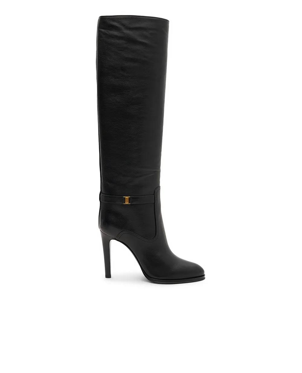 Чоботи Saint Laurent 743797-25V00, чорний колір • Купити в інтернет-магазині Kameron