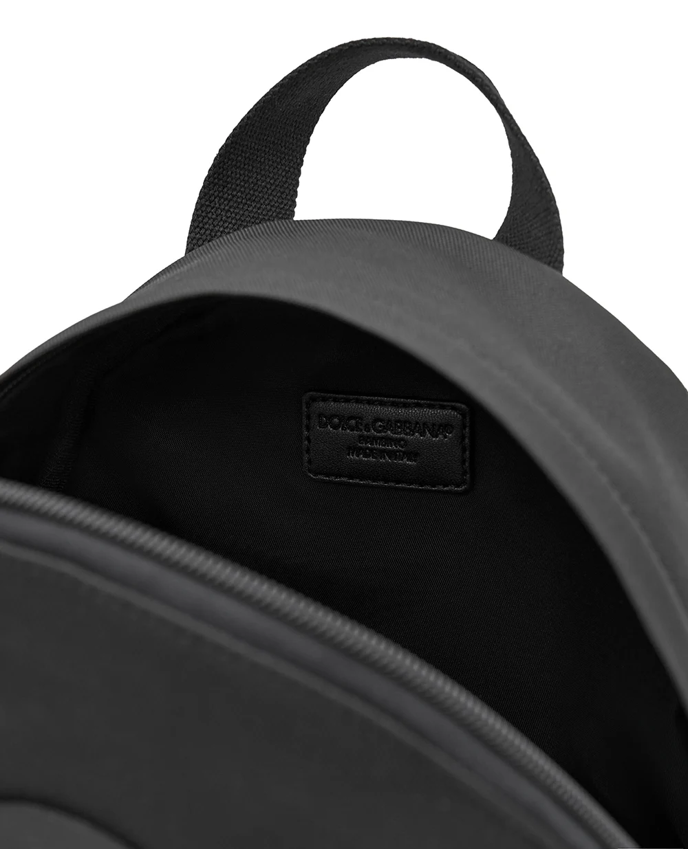 Детский рюкзак с аппликацией DG Dolce&Gabbana Kids EM0147-AU927, черный цвет • Купить в интернет-магазине Kameron
