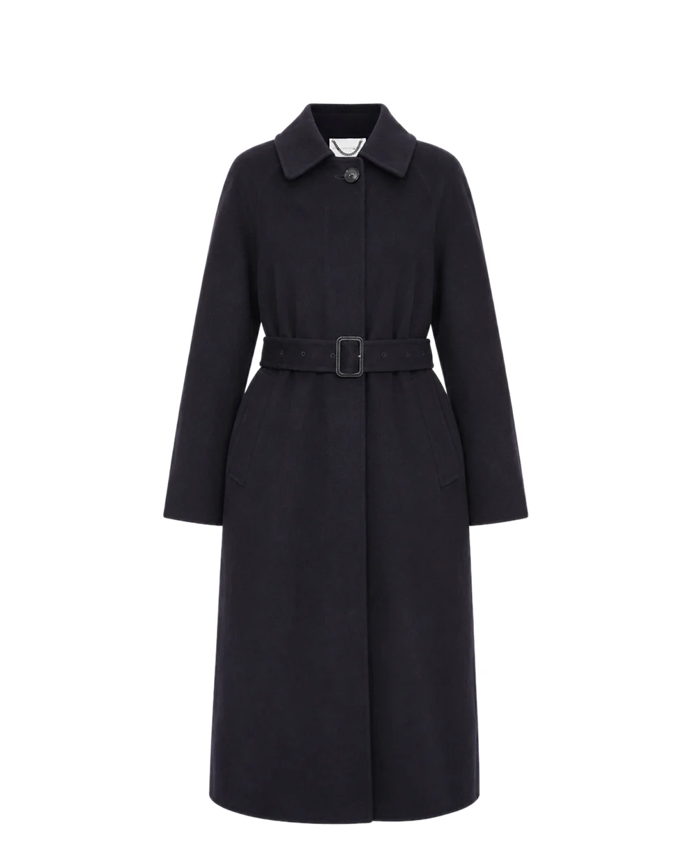 Пальто из шерсти Stella McCartney 6644853GU765, темно-синий цвет • Купить в интернет-магазине Kameron