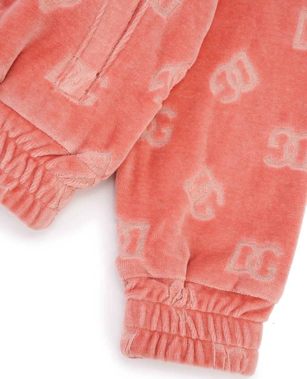 Детская толстовка (костюм) Dolce&Gabbana Kids L5JWBV-FJ7DL-B, розовый цвет • Купить в интернет-магазине Kameron