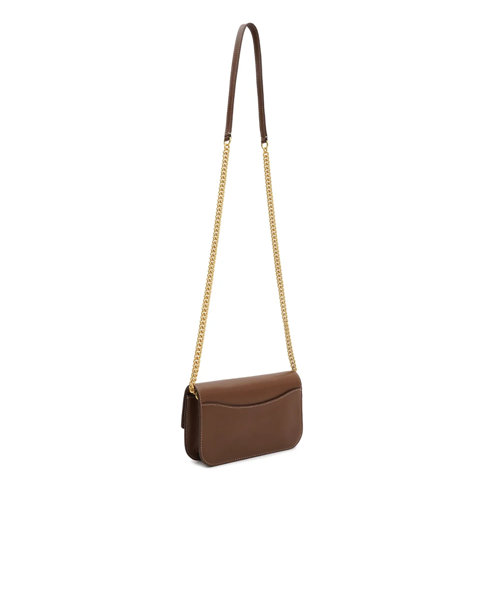Сумка-клатч из кожи Polo Ralph Lauren 427P04993001, коричневый цвет • Купить в интернет-магазине Kameron