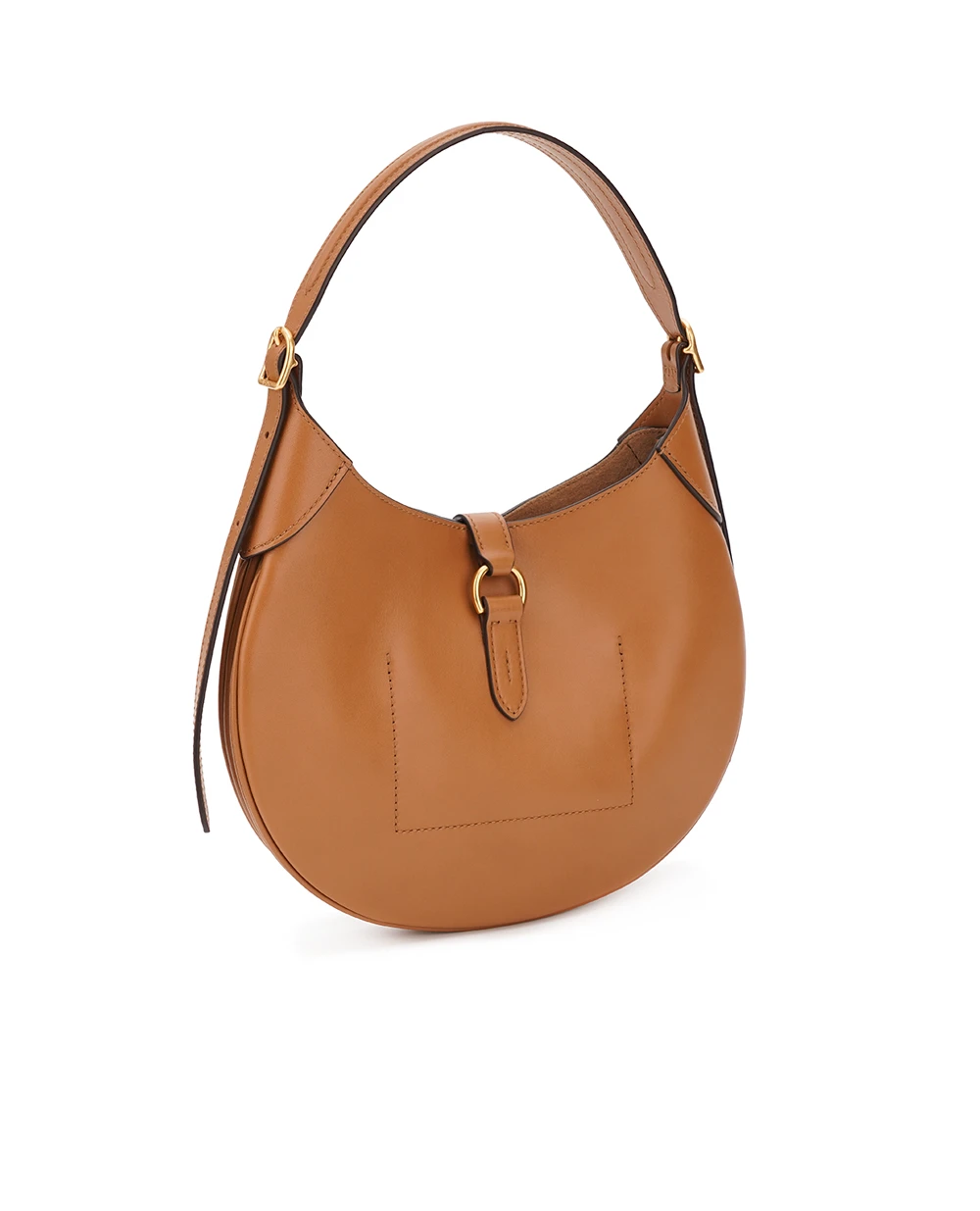 Кожаная сумка Polo ID Shoulder Bag Small Polo Ralph Lauren 428944017002, коричневый цвет • Купить в интернет-магазине Kameron