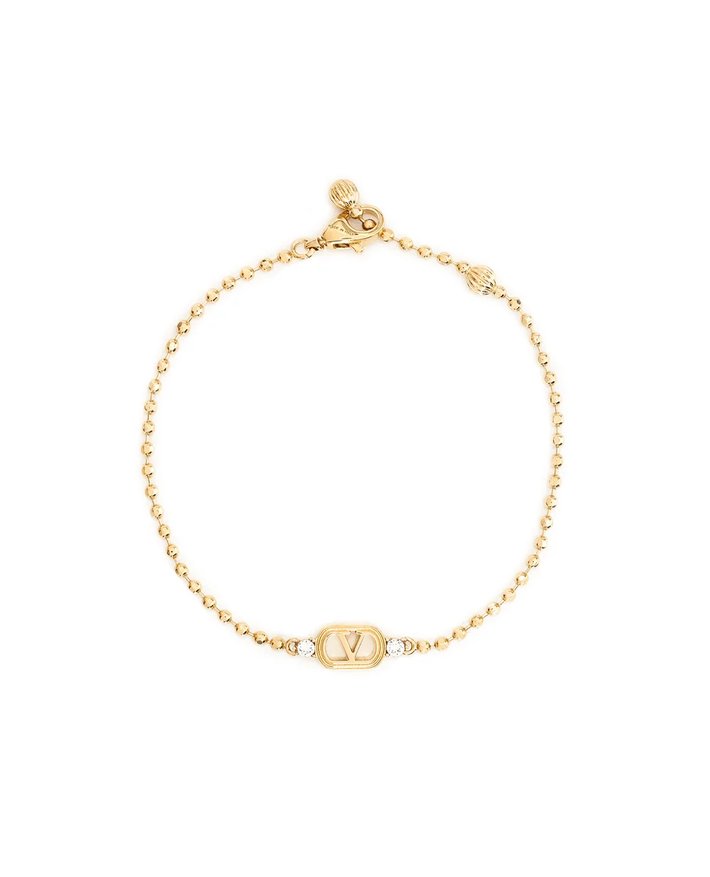 Браслет с кристаллами Swarovski Valentino 9W2J0BG3YCW, золотой цвет • Купить в интернет-магазине Kameron