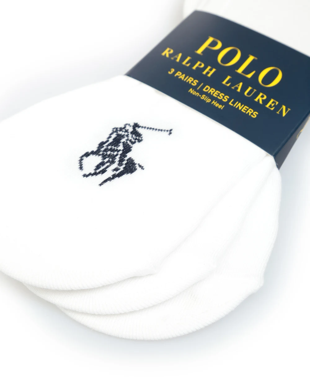 Следы (3 пары) Polo Ralph Lauren 449655267003, белый цвет • Купить в интернет-магазине Kameron