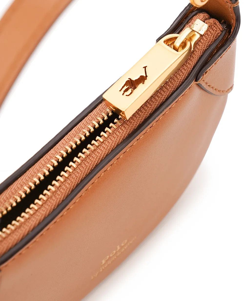 Кожаный чехол для визиток Polo Ralph Lauren 427938050002, коричневый цвет • Купить в интернет-магазине Kameron