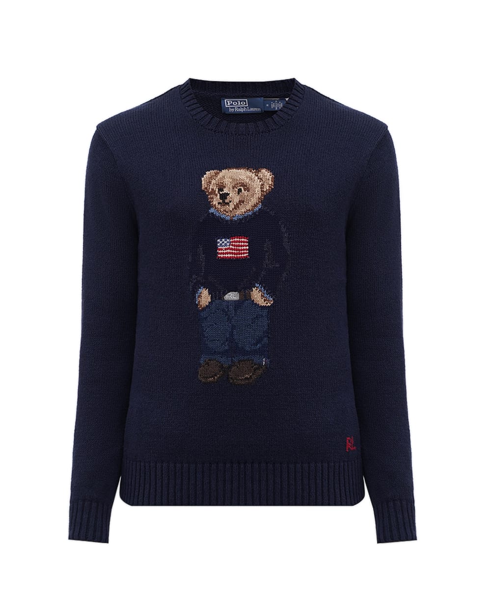 Свитер Polo Bear Polo Ralph Lauren 710946137001, темно-синий цвет • Купить в интернет-магазине Kameron
