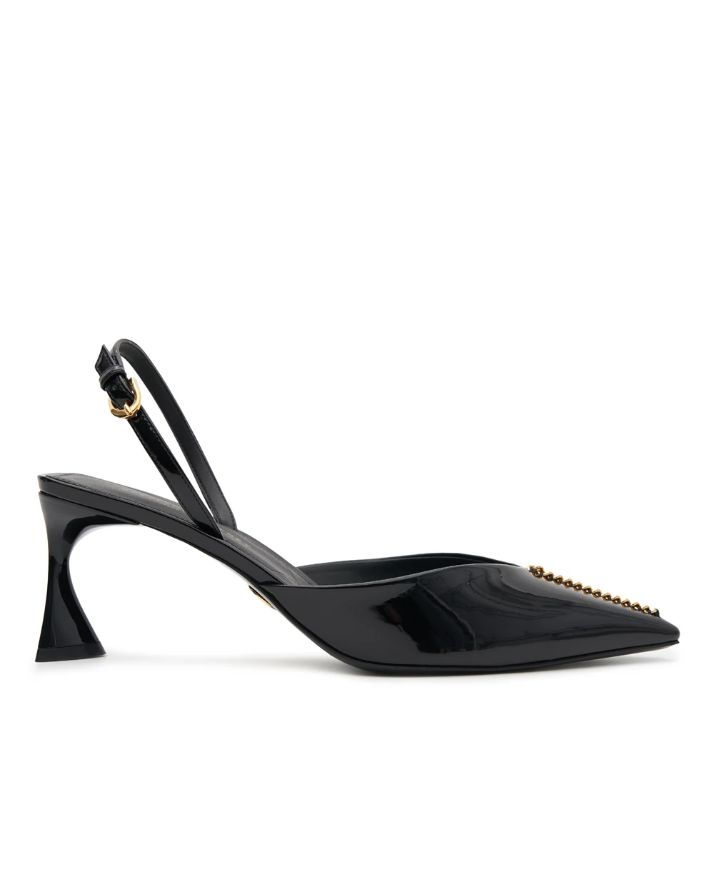 Туфлі-слінгбеки Elsa лаковані Stella McCartney 810604AP0AP0, чорний колір • Купити в інтернет-магазині Kameron
