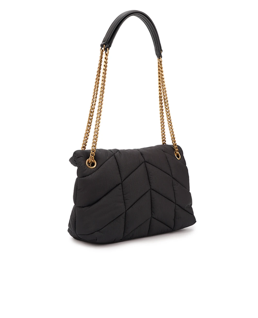 Сумка Puffer Small Saint Laurent 577476-FAB4L, черный цвет • Купить в интернет-магазине Kameron