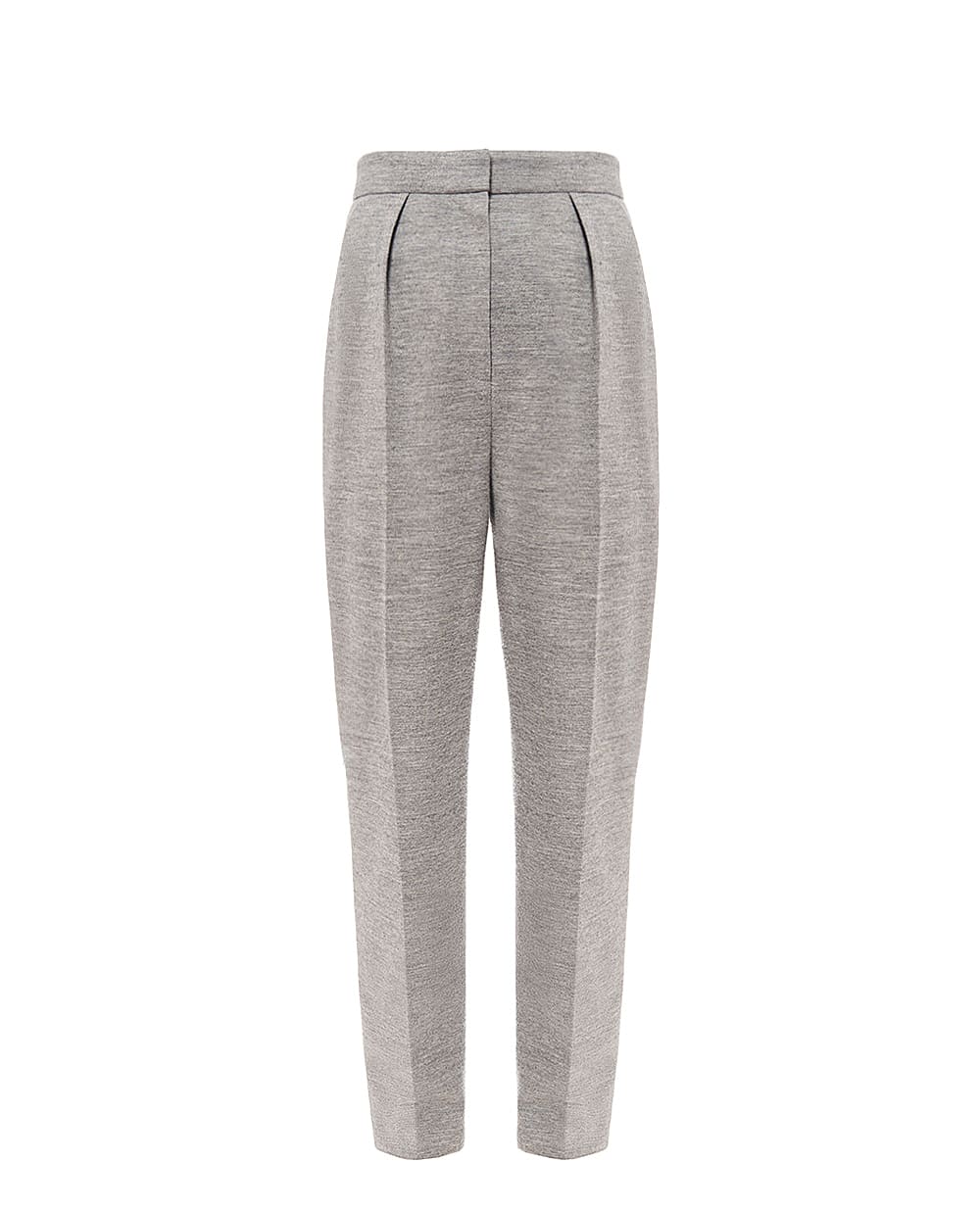 Брюки из шерсти Balmain FF0PN190JL17, серый цвет • Купить в интернет-магазине Kameron