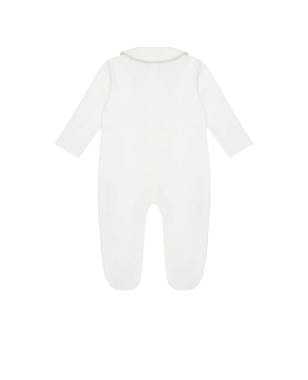 Детский подарочный набор (человечек, шапочка, слюнявчик) Dolce&Gabbana Kids L1JOCC-G7PTB, белый цвет • Купить в интернет-магазине Kameron