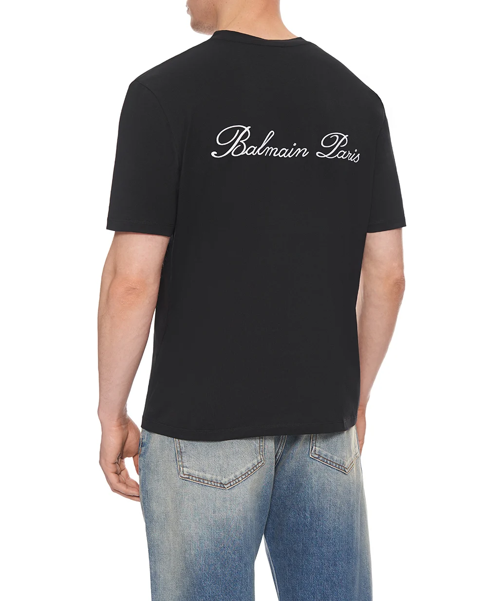Футболка Balmain FH1EG000BC68, черный цвет • Купить в интернет-магазине Kameron