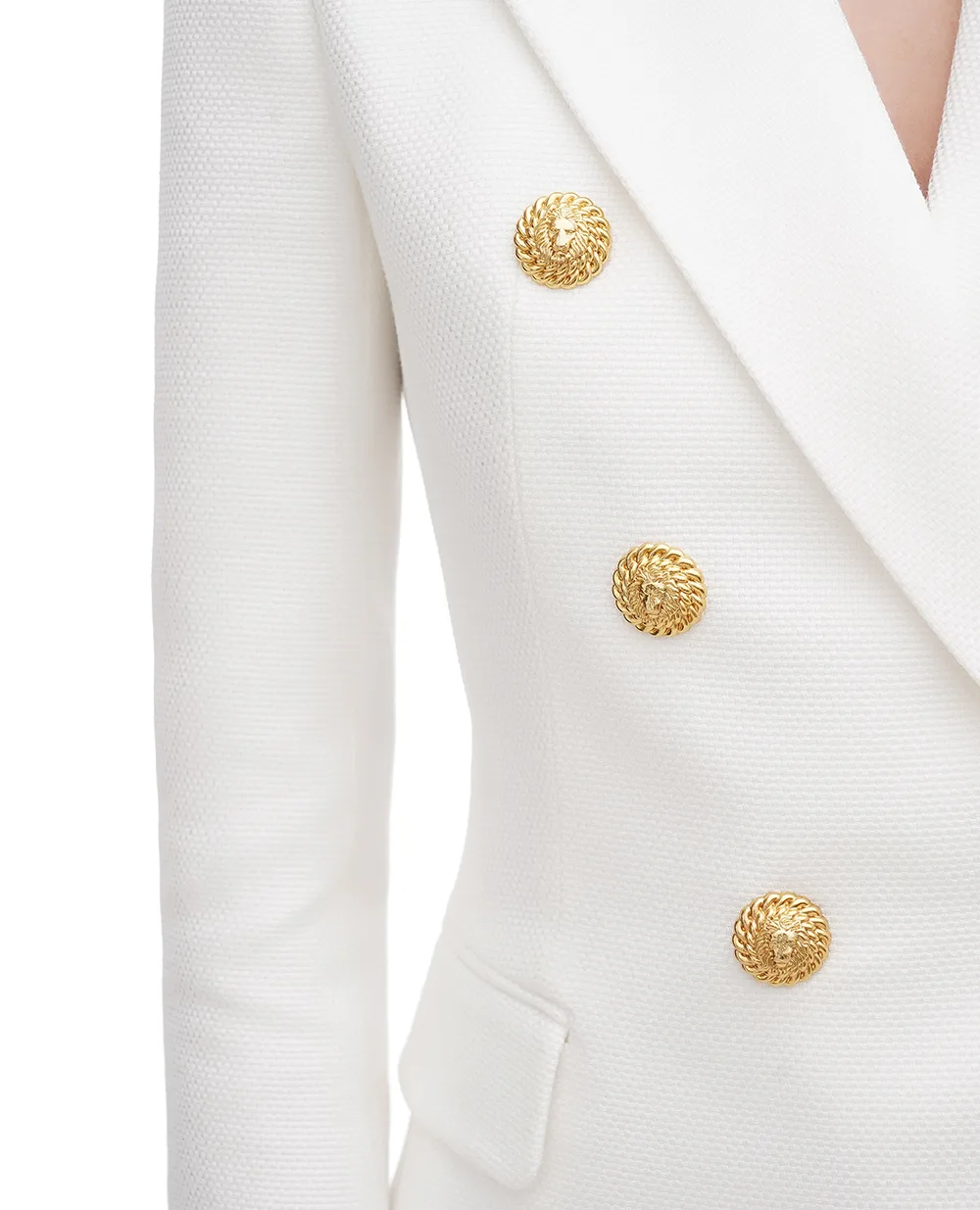 Жакет Balmain EF1SI505VF21, белый цвет • Купить в интернет-магазине Kameron
