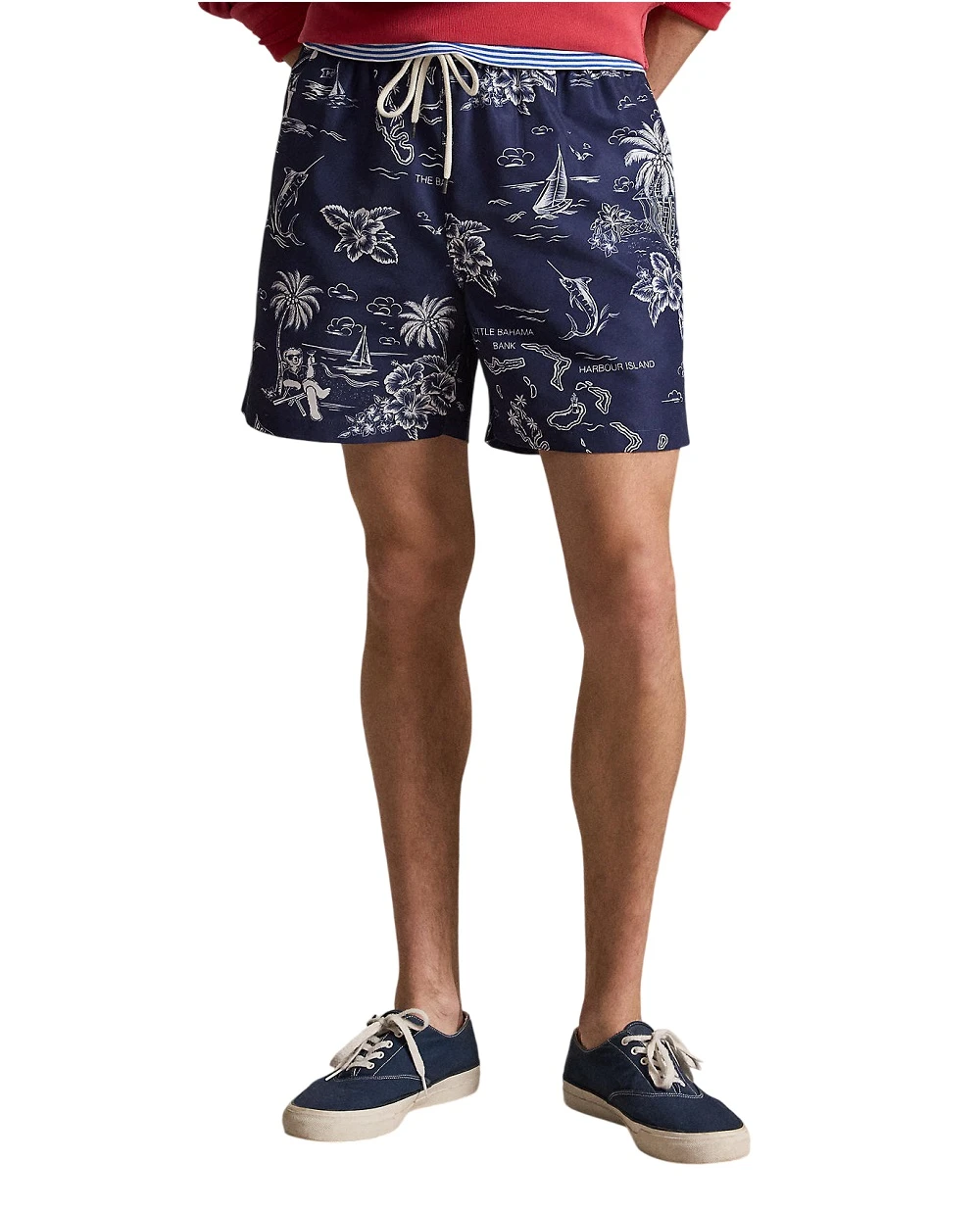 Плавки Polo Ralph Lauren 710B13658001, синій колір • Купити в інтернет-магазині Kameron