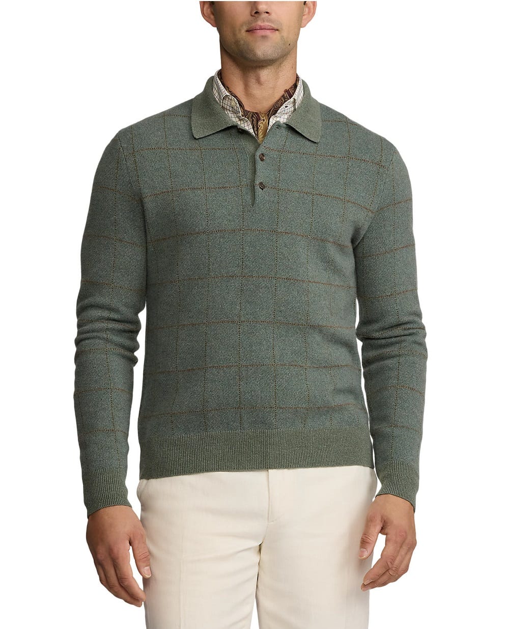 Свитер Ralph Lauren Purple Label 790957774001, зеленый цвет • Купить в интернет-магазине Kameron